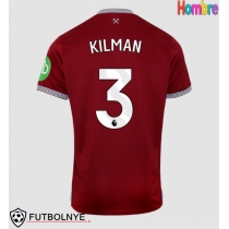Camiseta West Ham United Max Kilman #3 Primera Equipación 2025-26 manga corta